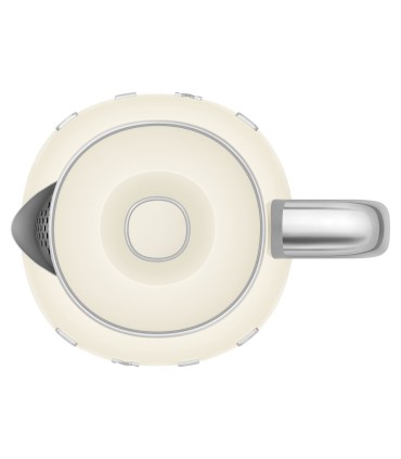 Smeg KLF05CREU Mini Hervidor, 50's Style, Crema