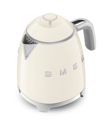 Smeg KLF05CREU Mini Hervidor, 50's Style, Crema