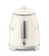 Smeg KLF05CREU Mini Hervidor, 50's Style, Crema