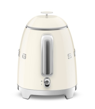 Smeg KLF05CREU Mini Hervidor, 50's Style, Crema