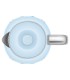 Smeg KLF05PBEU Mini Hervidor, 50's Style, Azul
