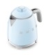 Smeg KLF05PBEU Mini Hervidor, 50's Style, Azul