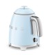 Smeg KLF05PBEU Mini Hervidor, 50's Style, Azul