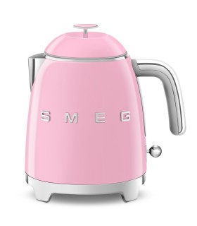Smeg KLF05PKEU Mini Hervidor, 50's Style, Rosa