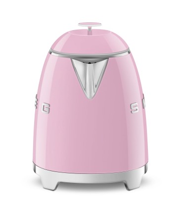 Smeg KLF05PKEU Mini Hervidor, 50's Style, Rosa