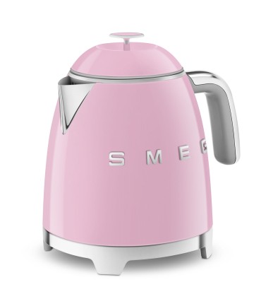 Smeg KLF05PKEU Mini Hervidor, 50's Style, Rosa