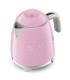 Smeg KLF05PKEU Mini Hervidor, 50's Style, Rosa
