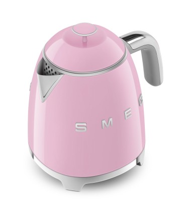 Smeg KLF05PKEU Mini Hervidor, 50's Style, Rosa