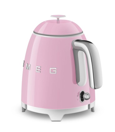 Smeg KLF05PKEU Mini Hervidor, 50's Style, Rosa
