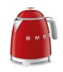 Smeg KLF05RDEU Mini Hervidor, 50's Style, Rojo