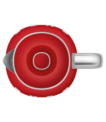 Smeg KLF05RDEU Mini Hervidor, 50's Style, Rojo