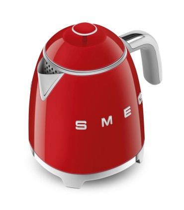 Smeg KLF05RDEU Mini Hervidor, 50's Style, Rojo