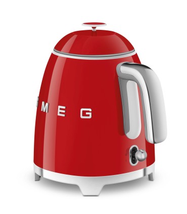 Smeg KLF05RDEU Mini Hervidor, 50's Style, Rojo