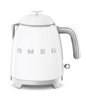 Smeg KLF05WHEU Mini Hervidor, 50's Style, Blanco