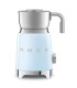Smeg MFF11PBEU Espumador de leche, 50's Style, Azul