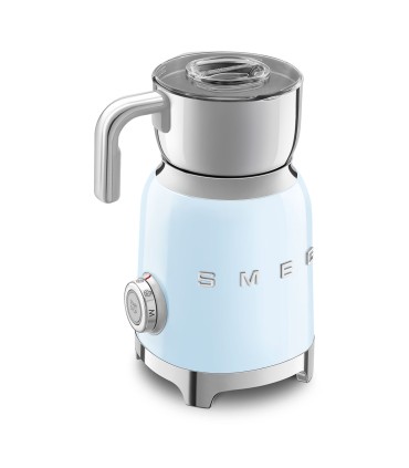 Smeg MFF11PBEU Espumador de leche, 50's Style, Azul