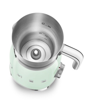 Smeg MFF11PGEU Espumador de leche, 50's Style, Verde