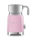 Smeg MFF11PKEU Espumador de leche, 50's Style, Rosa