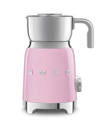 Smeg MFF11PKEU Espumador de leche, 50's Style, Rosa