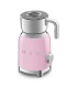 Smeg MFF11PKEU Espumador de leche, 50's Style, Rosa