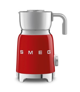 Smeg MFF11RDEU Espumador de leche, 50's Style, Rojo