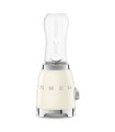 Smeg PBF01CREU Mini Batidora de Vaso, 50's Style, Crema