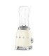 Smeg PBF01CREU Mini Batidora de Vaso, 50's Style, Crema