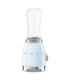 Smeg PBF01PBEU Mini Batidora de Vaso, 50's Style, Azul