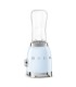 Smeg PBF01PBEU Mini Batidora de Vaso, 50's Style, Azul