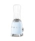 Smeg PBF01PBEU Mini Batidora de Vaso, 50's Style, Azul