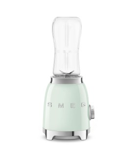 Smeg PBF01PGEU Mini Batidora de Vaso, 50's Style, Verde