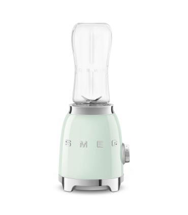 Smeg PBF01PGEU Mini Batidora de Vaso, 50's Style, Verde