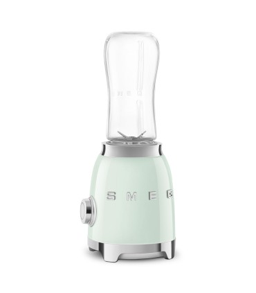 Smeg PBF01PGEU Mini Batidora de Vaso, 50's Style, Verde