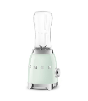 Smeg PBF01PGEU Mini Batidora de Vaso, 50's Style, Verde