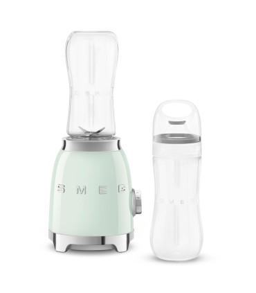 Smeg PBF01PGEU Mini Batidora de Vaso, 50's Style, Verde