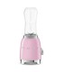 Smeg PBF01PKEU Mini Batidora de Vaso, 50's Style, Rosa