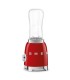 Smeg PBF01RDEU Mini Batidora de Vaso, 50's Style, Rojo