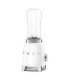 Smeg PBF01WHEU Mini Batidora de Vaso, 50's Style, Blanco