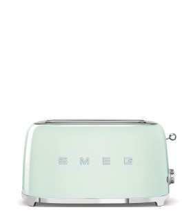 Smeg TSF02PGEU Tostadora 4x2, 50's Style, Verde
