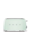 Smeg TSF02PGEU Tostadora 4x2, 50's Style, Verde
