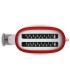 Smeg TSF02RDEU Tostadora 4x2, 50's Style, Rojo