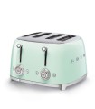 Smeg TSF03PGEU Tostadora 4x4, 50's Style, Verde