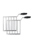 Smeg TSSR01 Porta sandwich (2 unid.), Acero