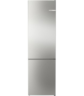 Bosch KGN392ICF Serie 4, Frigorífico combinado de libre instalación, 203 x 60 cm, Acero inoxidable antihuellas