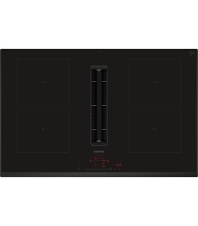 Siemens ED851HQ26E iQ500, Placa de inducción con extractor integrado, 80 cm, sin perfiles