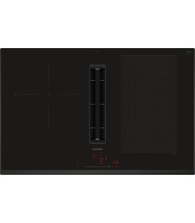 Siemens EX851HJ26E iQ700, Placa de inducción con extractor integrado, 80 cm, sin perfiles