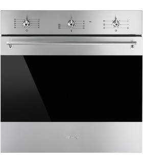 Smeg SF6381X Horno 60 cm, Clásica, Acero Inoxidable