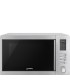Smeg MOE34CXI2 Combinado microondas, Estética Universal, Acero Inoxidable
