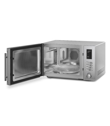 Smeg MOE34CXI2 Combinado microondas, Estética Universal, Acero Inoxidable