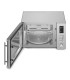 Smeg MOE34CXI2 Combinado microondas, Estética Universal, Acero Inoxidable